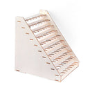 Wooden Organizer Tattoo Paint Bottles Display Rack Brushes Holder Stand