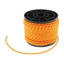 Orange Tent Cord 164 Feet Long Camping Hiking Tarp Tent Guyline Rope Outdoor