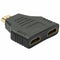 1080P HDMI Port Male to 2 Female 1 In 2 Out Splitter Cable Converter 1x Ada G9G5