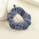 40pcs Hair Scrunchies Velvet Scrunchy Bands Elastic Ponytail Band For Women Girl