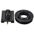 2x Fixing Grips Clamp Floor Holder Car Mat Carpet Clip Anti-Slip Knob Pads Black