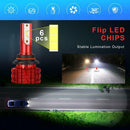 2pcs Ultra Bright Auto Car CSP Chip LED Headlight Bulbs 9006 Socket 20W/Bulb