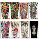 Summer Outdoor Temporary Tattoo Sleeves Stretchy Arm Cover Stockings Men Women