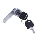 Mailbox Lock Furniture Lock Cabinet Lock 22x20MM with 2 keys NEW J9Y3