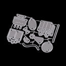 Gift cake Metal Cutting Dies Stencil Scrapbook Paper Cards Album Decor M&O