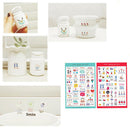 10 Sheets Paper Stickers Photo Album Scrapbook Calendar Diary Planner Stickers