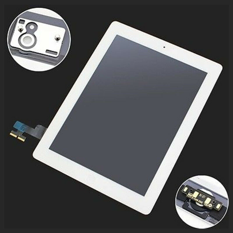 For iPad 3 4 Protect Touch Screen Assembly Home Button Adhesive White