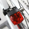2Pcs Waterproof Self-Powered Bicycle Bike Taillight LED Rear Light Cycling