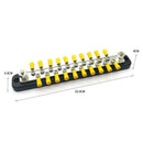 Marine Boat 20 Gang Fuse Terminal Block Ground Junction Distribution Block