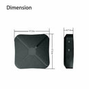 2 in-1 Bluetooth Wireless Audio Transmitter Receiver Music AUX Adapter HiFi M4J3