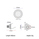 Replacement Piezo Pikcup with 27mm Piezo Disc for Guitar Amplifier