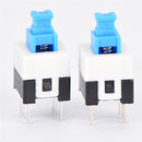 20pcs 7*7mm PCB 6 Pin Push Tactile Power Micro Switch Self Lock On/Off FT