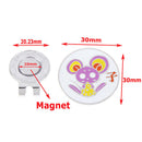 Zodiac Rat Golf Markers plus Magnetic Alloy Golf Cap Hat Clip Golf Ball Mak_