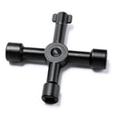 4 Way Service Utility Key For Gas Electric Meter Cabinets Bleed Radiators SHT