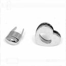 Heart Shape Clasp Turn Lock Twist Lock Metal Hardware For Handbag Bag Nice P9C4