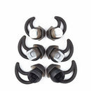 6pcs Replacement Black Earbuds Gels for  QC20i QC20 Soundsport Earbuds