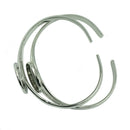 4pcs/lot 20mm Round Bangle Bracelet Blank Tray Cabochon Cameo Base Bezel