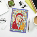DIY Special Shaped Diamond Painting Religion 50 Pages A5 Notebook Craft