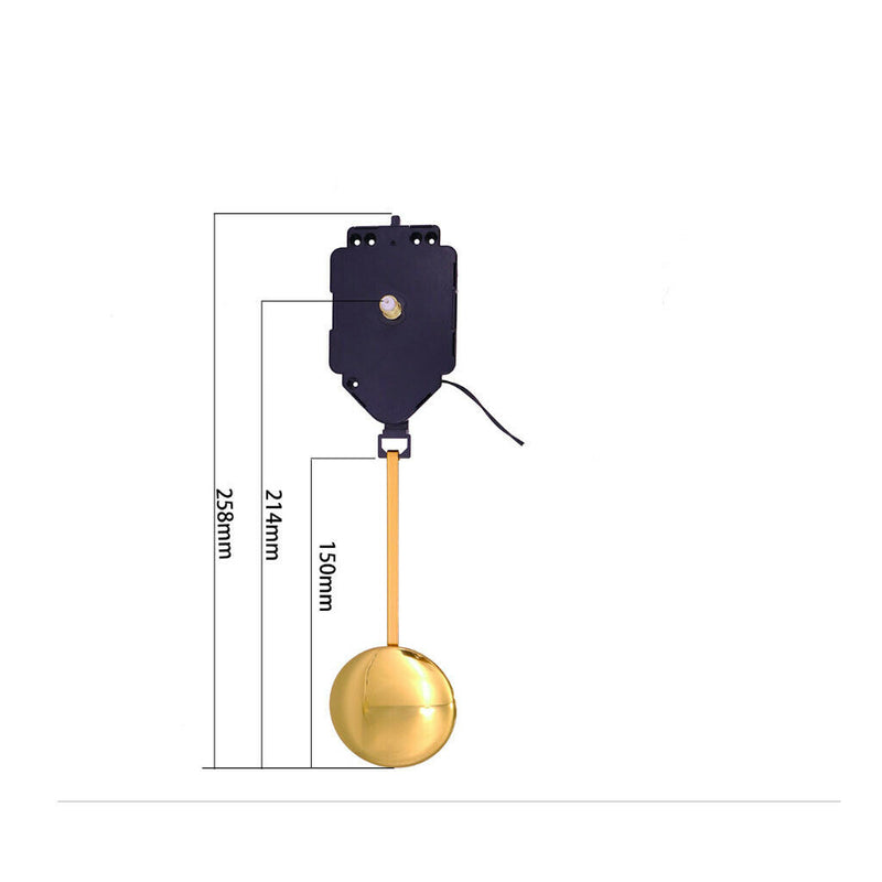 3x Pendulum Trigger Clock Music Box Movement DIY Kit Repair Parts Accessory