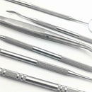 6pcs/set Stainless Steel Dental Tools Tooth Dentist Hygiene Explorer Probe