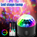 Sound Activated RGB LED Magic Ball Light Remote Control Stage DJ Disco Lamp