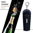 Creative Spring Cap Catapult Launcher Portable Bar Wine Beer Bottle Opener