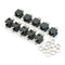 10 Pcs Panel PCB Female 3.5mm Headphone Jack Audio Connectors JR