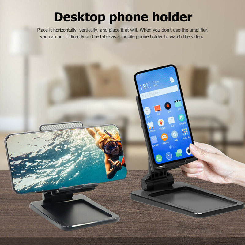12 inch Mobile Phone Screen Amplifier Stand Video Enlarged Magnifier Holder