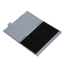 Aluminum Memory Card Case (Double Side) for 6 x Micro Sim, 8 x Sim Card and