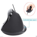 2400DPI 6 Buttons USB LED Vertical Optical Wired Pro Gaming Mouse For PC Laptop