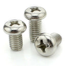 M3x10mm 316 Stainless Steel Phillips Pan Head Machine Screws Fasteners 50 P P5Y3