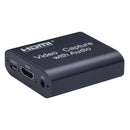 1080P USB HDMI Video Capture Card Device with Mic Input +3.5mm Audio Output A