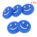 5 Pcs Blue Smile Silicone Tennis Racket Shock Absorber Damper Reduce Vibrat ME