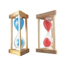 2Pcs 9cm 90 Seconds Hourglass Sandglass Sand Timers Kitchen Clock Home Decor