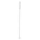 10Pcs Silicone Drinking Straws Long Flexible Straws w/Cleaning Brush Green