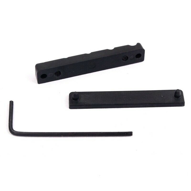 Adjustable Pom Nut Slotted for 5 Strings Bass Guitar Replacement Parts Blac