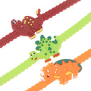 6pcs Mixed Dinosaur Party Bracelet Birthday Jungle Party Decorations Kids GSEAU