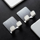 Stainless Steel Shaver Toothbrush Holder Washroom Wall Cup Hook Razor Bathroom