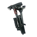 Folding Cane Self Standing Walking Cane Elder Collapsible Lightweight T7H4