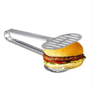 Stainless Steel Turner Tongs Kitchen Double Spatula Bread and Burger Tongs  W4J1