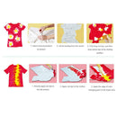 Tie Dye Kit Non-toxic Fabric Clothing Graffiti Pigment DIY Craft Tools Party