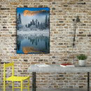 5D DIY Diamond Painting Full Drill Rhinestone Snow Cross Stitch Embroidery
