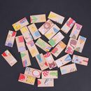 28pcs/Set Dominoes Wooden Puzzle Cartoon Montessori Educational Baby Toys K1B