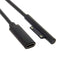 0.2M Female USB-C Charging Cable for Surface Pro 6/5/4/3 Surface Laptop 1/2,L9C3