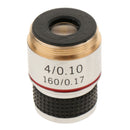 4X (Oil, Spring) Achromatic Compound Microscope Objective Lens
