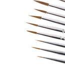 9Pcs art brush painting set acrylic paint oil painting watercolor paint bru%!