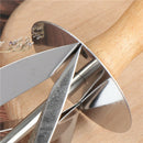 1PC Upspirit Stainless Steel Rolling Cutter for Making Croissant Bread  N Hc Gw