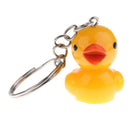 Set of 12pcs Cute Yellow Duck Pendant Bag/Purse Ornament Keychain Keyring