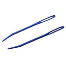 10pcs Aluminium Tapestry Bent Tip Needles Knitting Darning Needles DIY Craft