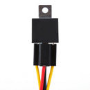1X DC 12V Car SPDT Automotive Relay 5 Pin 5 Wires Harness Socket 30/40 Amp Kw